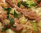 Foto del paso 6 de la receta Ensalada Cristóbal de atún y pepinos