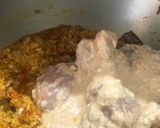 A picture of step 5 of Chicken Rara.