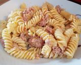 Pas rețetă Fusilli cu ton 1 fotografie