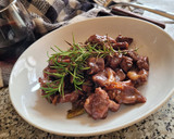 Foto del paso 9 de la receta: Estofado sencillo de cerdo con champiñones