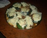 A picture of step 5 of Stuffed Zucchini with Ground Beef and Rice.