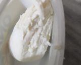 A picture of step 3 of Hung Curd 🧀🧀🧀.