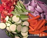 雜菜天婦羅粉絲湯的食譜步驟2照片