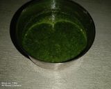 A picture of step 3 of Green Chutney.