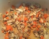 A picture of step 3 of Mushroom quinoa.