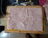 Foto del paso 4 de la receta: Sándwich de verdura con jamón y queso