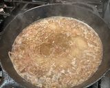 A picture of step 3 of Chicken in a Bacon and White Wine Sauce.