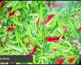 Foto langkah ke 9 dari resep Tumis Selada Air Kerang (Tumis Sayur Paret-Paret Ghoncah Korang).