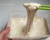 Foto langkah ke 7 dari resep Sponge and dough method cara membuat sponge/biang.