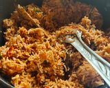 A picture of step 2 of Tomato rice.