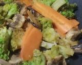 Foto del paso 5 de la receta Trío de verduras al wok
