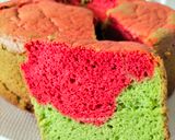 Foto langkah ke 3 dari resep Chiffon Cake Red Velvet Pandan ala Didi.
