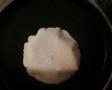 A picture of step 9 of Ari Pathiri/ Rice Rotti.