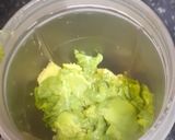 A picture of step 2 of Aligator Pear Milkshake.
