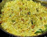 A picture of step 3 of Nylon Poha Golden Chivda.