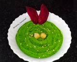 A picture of step 6 of Spinach Hummus.