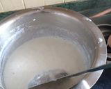 A picture of step 3 of Rooh Afza kheer.