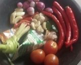 Foto langkah ke 1 dari resep Bumbu rujak ati rempela dan ceker ayam.