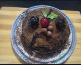 A picture of step 7 of Dark Chocolate Cake.
