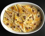A picture of step 5 of Bread & Butter Pudding.