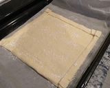 Foto del paso 1 de la receta: Hojaldre de natillas y frutas