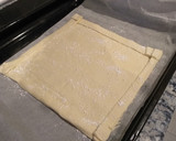 Foto del paso 1 de la receta: Hojaldre de natillas y frutas