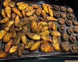عکس مرحله 2 از دستور میگو کبابی 🍤🥔