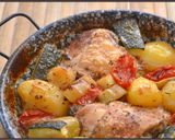 Irsai serpenyős csirkecombok recept fázis 7 fotója