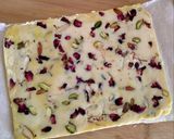 A picture of step 8 of "Thandai Chocolate Fudge".