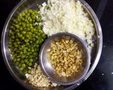 A picture of step 1 of Spicy Walnut Paneer Roll.