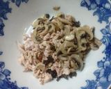 Foto del paso 3 de la receta: Ensalada de pollo, pasta y champiñones frescos