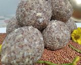 A picture of step 4 of RAGI AND DRY-FRUIT LADDOOS.