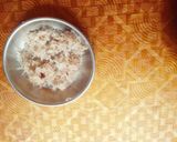 A picture of step 1 of Manda Pitha.