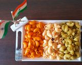 A picture of step 5 of Tricolour pasta🇮🇳🇮🇳.
