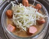รูปขั้นตอนการทำที่ 4 ของ มาม่าไข่ตุ๋น🥚🍜