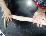 A picture of step 7 of Pin wheel samosa.