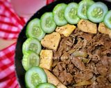 Foto langkah ke 5 dari resep Healthy tofu-beef in pan.