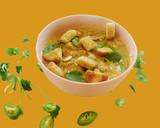 A picture of step 6 of Curried parsnip soup.