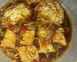 Foto langkah ke 6 dari resep Telur tahu masak kecap simple.