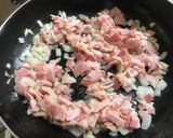 A picture of step 2 of Cream of Mushroom Soup.