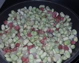 Foto del paso 6 de la receta: Habas baby con cebolla y jamón de la Brigada Espartana