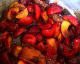 A picture of step 3 of Cinnamon Plum Jam.