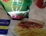 Foto langkah ke 7 dari resep Spaghetti tuna bolognaise dengan saus del monte.