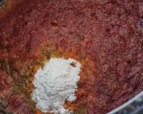 A picture of step 1 of Makhani wrap.