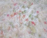 A picture of step 4 of Vegetable Rice.