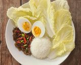รูปขั้นตอนการทำที่ 10 ของ น้ำพริกมะขามกุ้งแห้ง