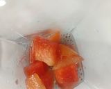 A picture of step 3 of Watermelon sharbat.