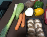 Foto del paso 1 de la receta: Fideos chinos integrales con langostinos