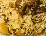 A picture of step 12 of Special Mutton Pulao.