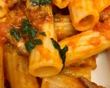 Foto del paso 5 de la receta: Rigatoni a la bolognesa